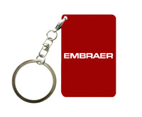 Thumbnail for Embraer & Text Designed Key Chains