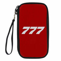 Thumbnail for 777 Flat Text Designed Travel Cases & Wallets