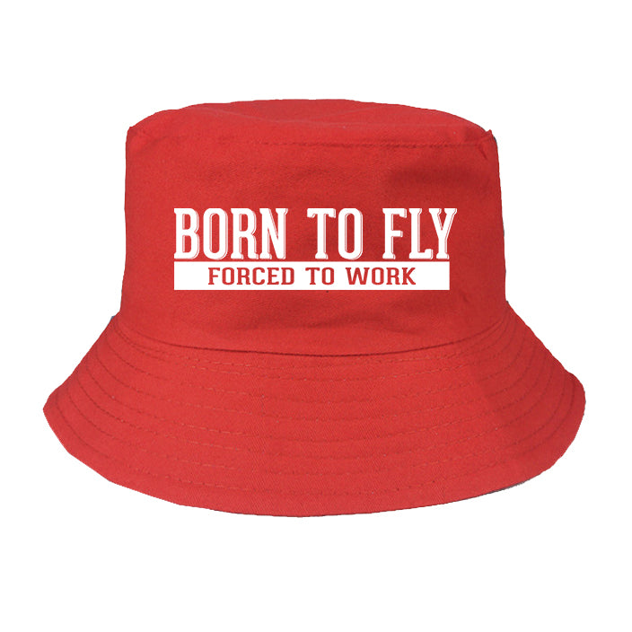 Born To Fly Forced To Work Designed Summer & Stylish Hats