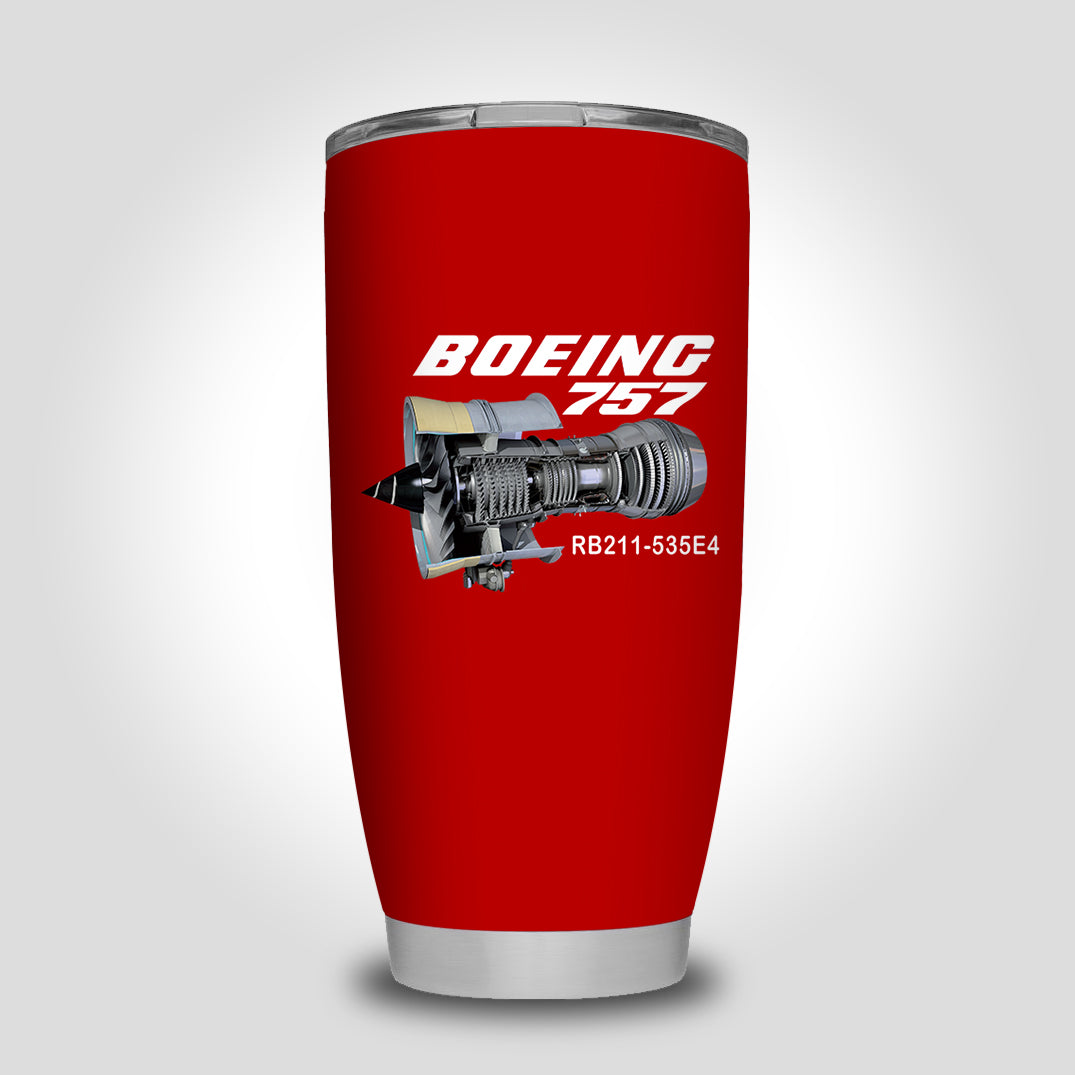 Boeing 757 & Rolls Royce Engine (RB211) Designed Tumbler Travel Mugs