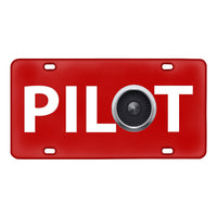 Thumbnail for Pilot & Jet Engine Designed Metal (License) Plates