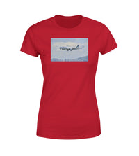 Thumbnail for Cathay Pacific Airbus A350 Designed Women T-Shirts