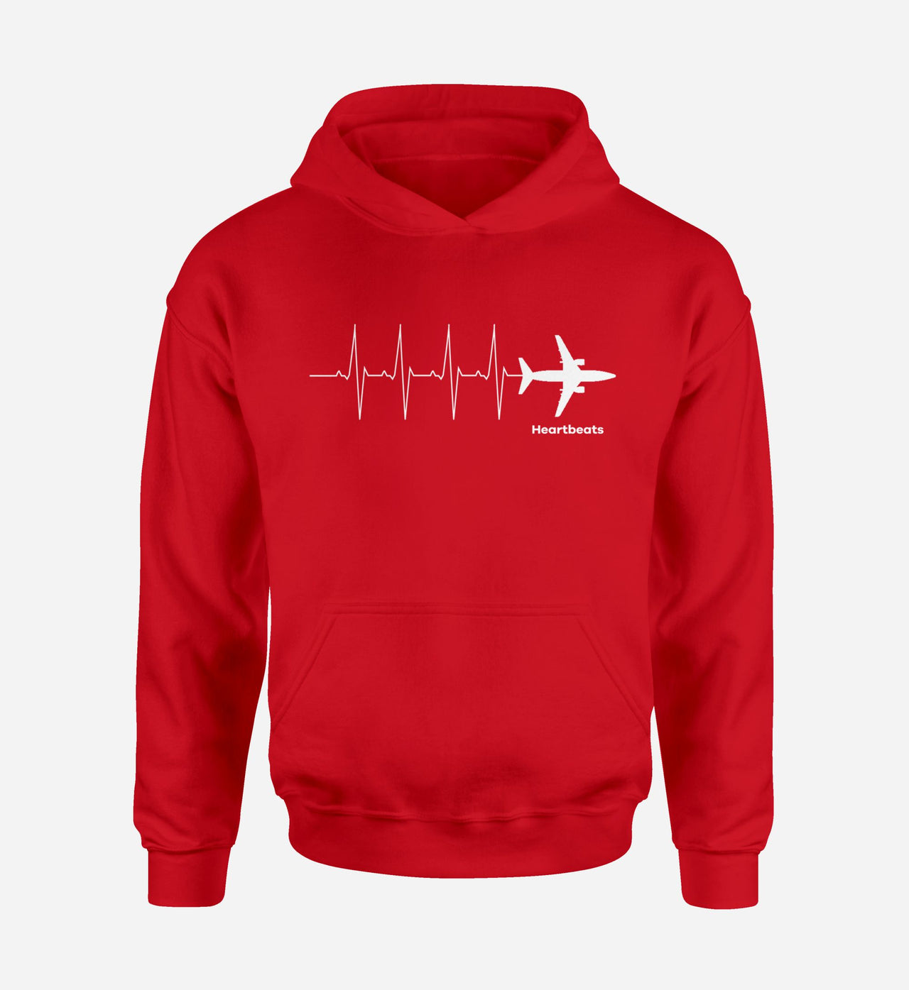 Aviation Heartbeats Designed Hoodies