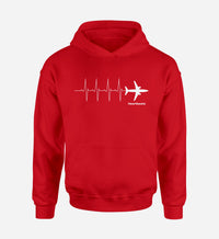 Thumbnail for Aviation Heartbeats Designed Hoodies