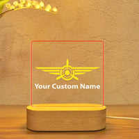 Thumbnail for Custom Name (Badge 3) Designed Night Lamp