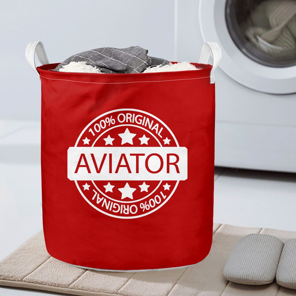 100 Original Aviator Designed Laundry Baskets