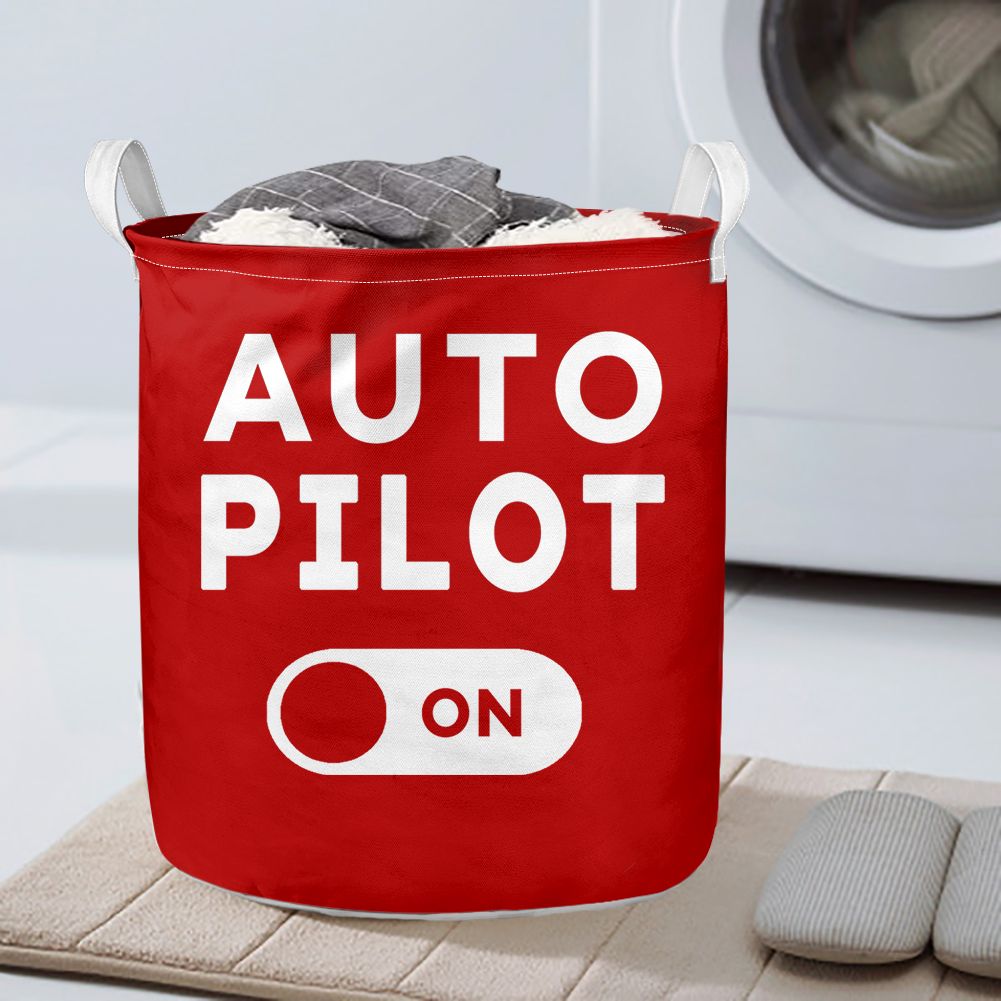 Auto Pilot ON Designed Laundry Baskets