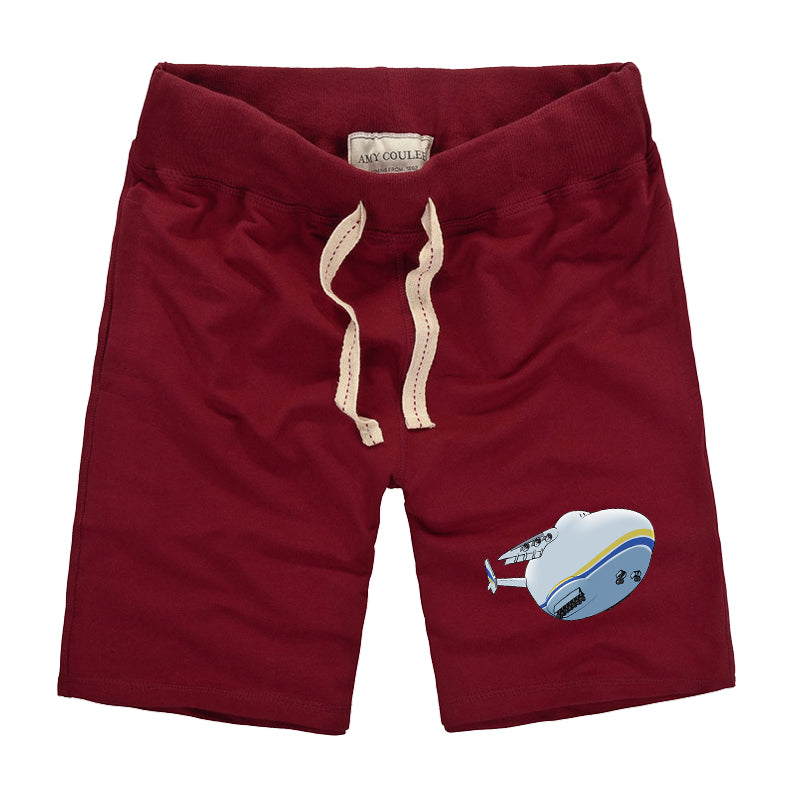 Antonov 225 takeoff Designed Cotton Shorts