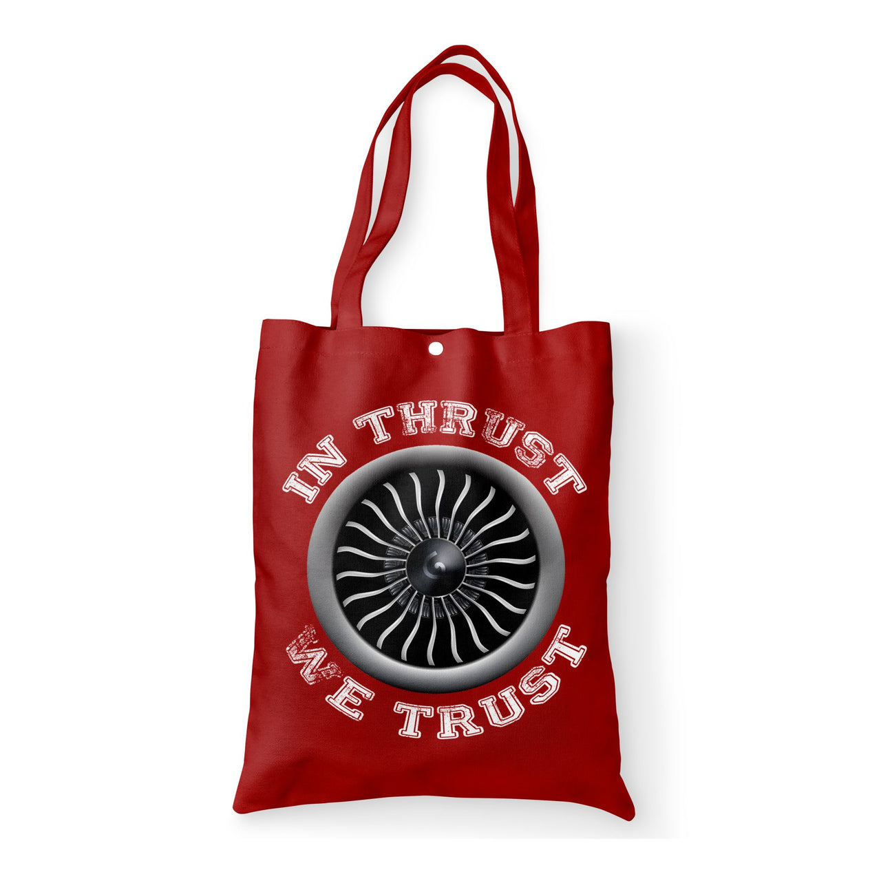 In Thrust We Trust (Vol 2) Designed Tote Bags