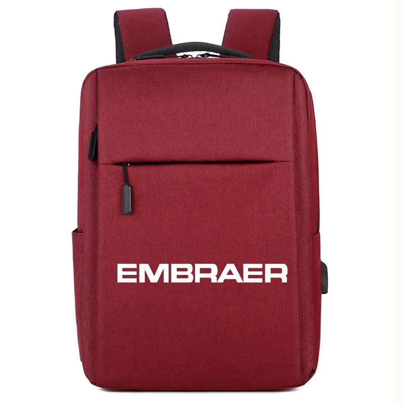 Embraer & Text Designed Super Travel Bags