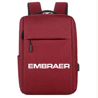 Thumbnail for Embraer & Text Designed Super Travel Bags