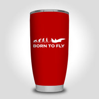 Thumbnail for Born To Fly Military Designed Tumbler Travel Mugs