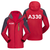 Thumbnail for A330 Flat Text Designed Thick Skiing Jackets
