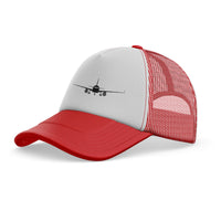 Thumbnail for Airbus A320 Silhouette Designed Trucker Caps & Hats