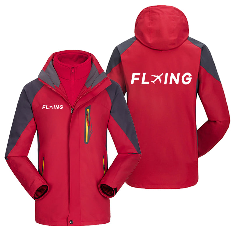 Flying Designed Thick Skiing Jackets