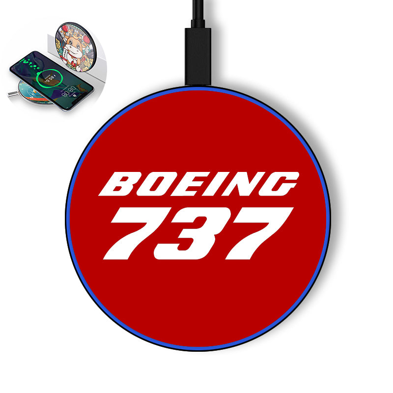 Boeing 737 & Text Designed Wireless Chargers