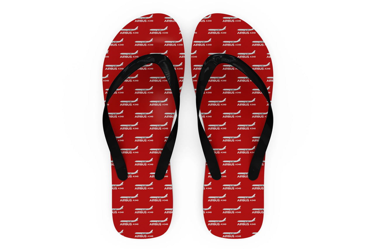 The Airbus A340 Designed Slippers (Flip Flops)