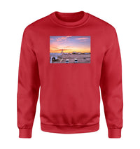 Thumbnail for Airport Photo During Sunset Designed Sweatshirts