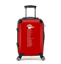 Thumbnail for Aviation Alphabet Designed Cabin Size Luggages