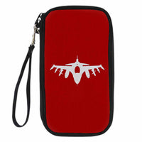 Thumbnail for Fighter Jet 16 Silhouette Designed Travel Cases & Wallets
