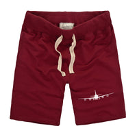 Thumbnail for Boeing 747 Silhouette Designed Cotton Shorts
