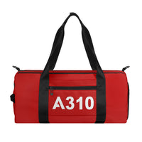 Thumbnail for A310 Flat Text Designed Sports Bag