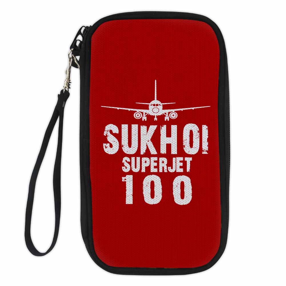 Sukhoi Superjet 100 & Plane Designed Travel Cases & Wallets