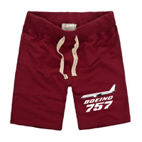 Thumbnail for The Boeing 757 Designed Cotton Shorts