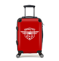 Thumbnail for Born To Fly Designed Designed Cabin Size Luggages