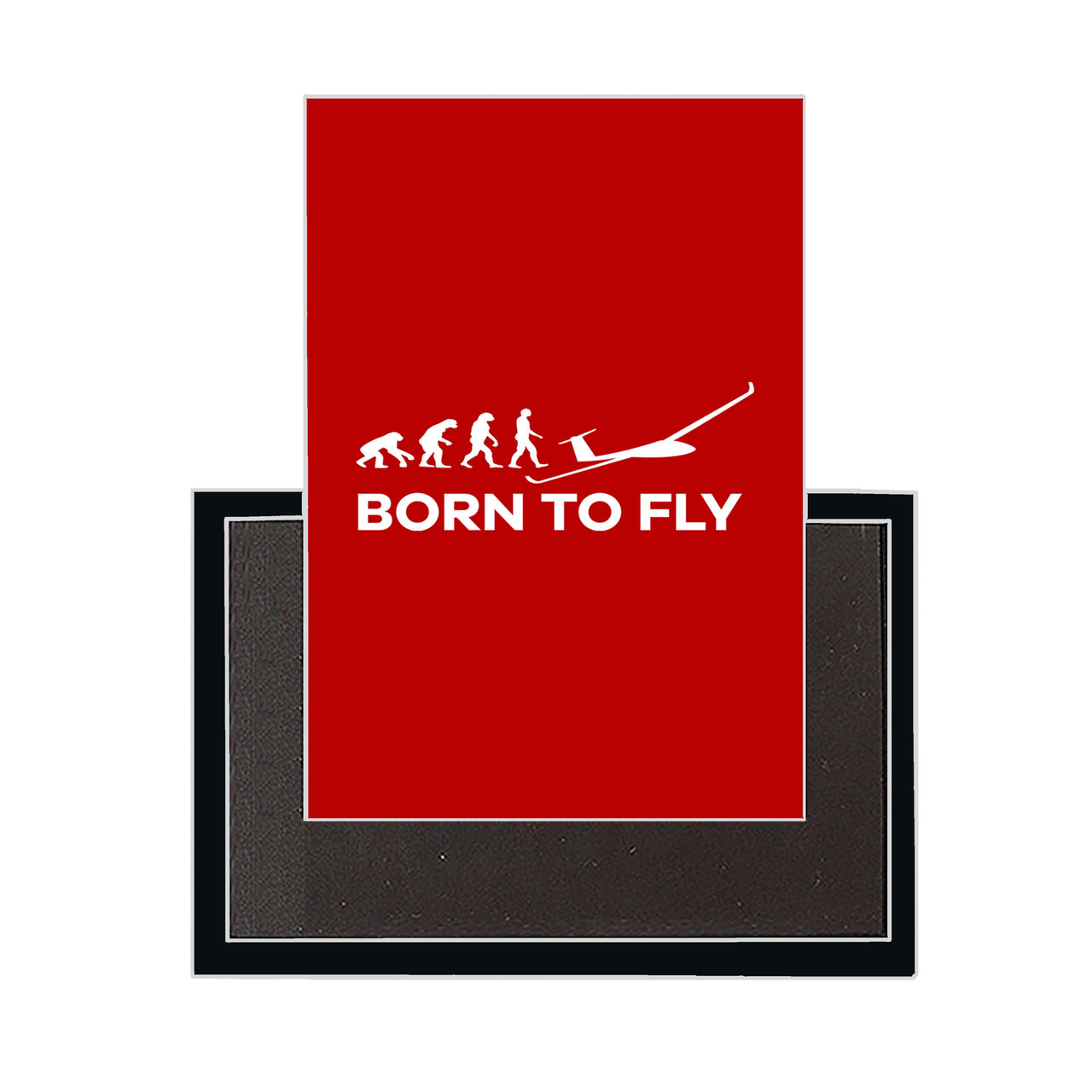 Born To Fly Glider Designed Magnets