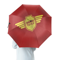 Thumbnail for Born To Fly & Badge Designed Umbrella