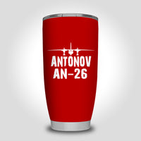 Thumbnail for Antonov AN-26 & Plane Designed Tumbler Travel Mugs
