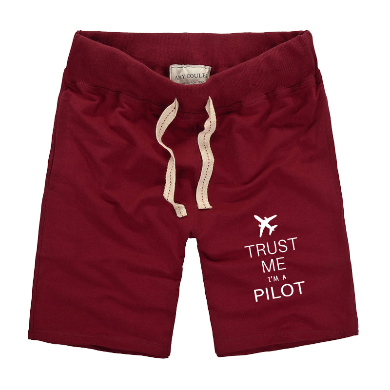 Trust Me I'm a Pilot 2 Designed Cotton Shorts