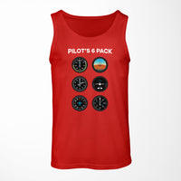 Thumbnail for Pilot's 6 Pack Designed Tank Tops