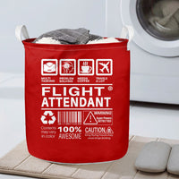 Thumbnail for Flight Attendant Label Designed Laundry Baskets