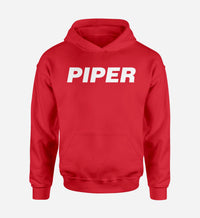 Thumbnail for Piper & Text Designed Hoodies