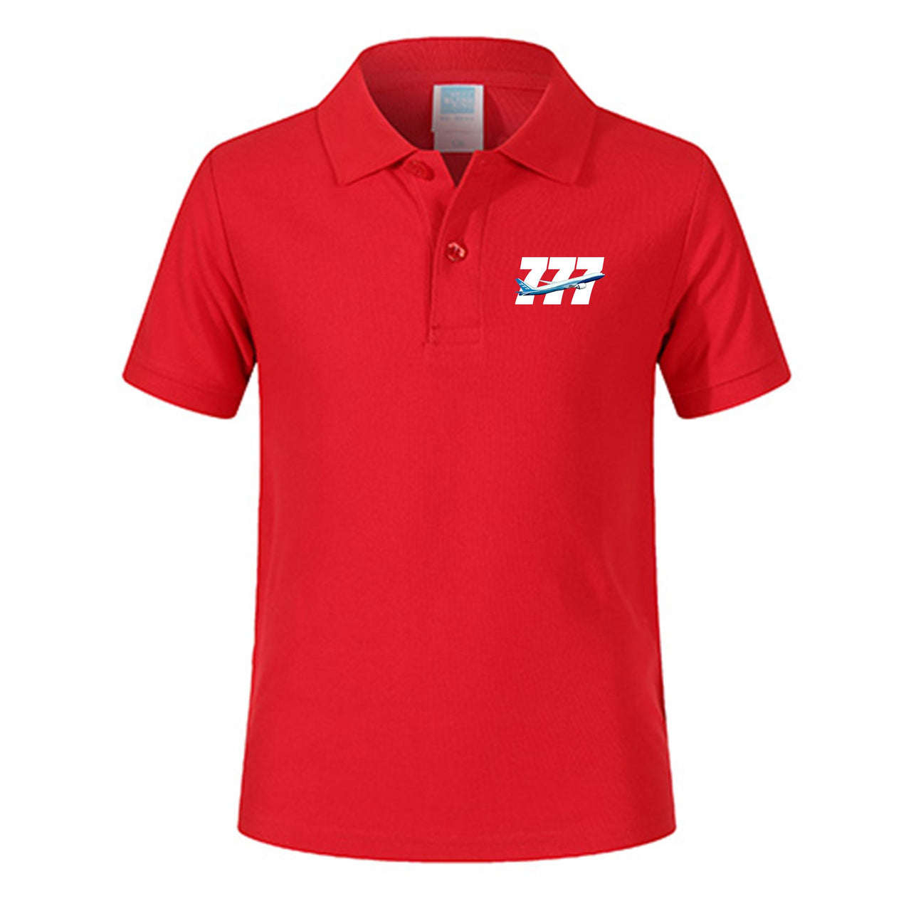 Super Boeing 777 Designed Children Polo T-Shirts
