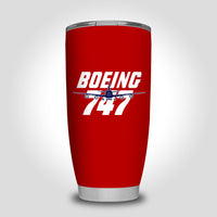 Thumbnail for Amazing Boeing 747 Designed Tumbler Travel Mugs