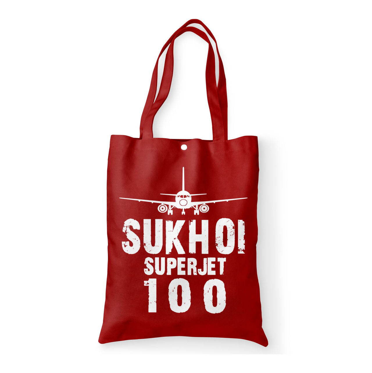 Sukhoi Superjet 100 & Plane Designed Tote Bags