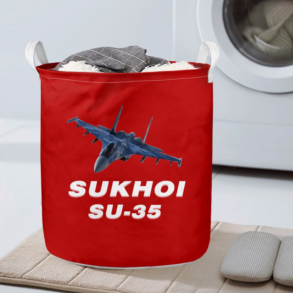 The Sukhoi SU-35 Designed Laundry Baskets