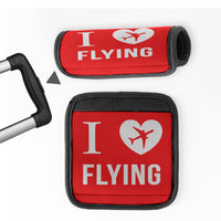 Thumbnail for I Love Flying Designed Neoprene Luggage Handle Covers