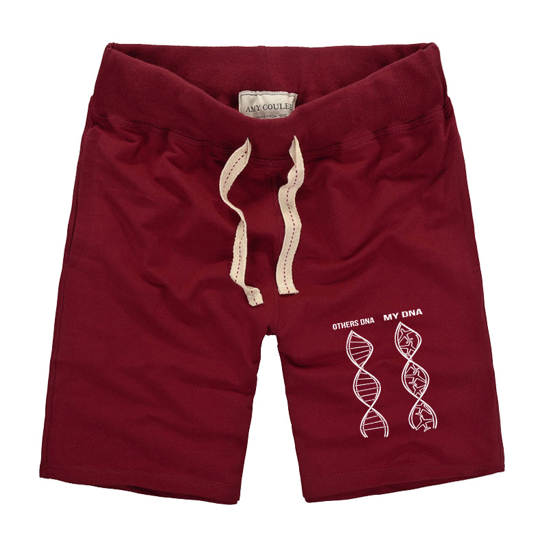 Aviation DNA Designed Cotton Shorts