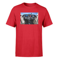 Thumbnail for Cessna 172 Cockpit Designed T-Shirts