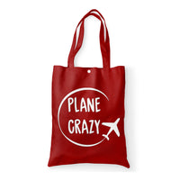 Thumbnail for Plane Crazy Designed Tote Bags