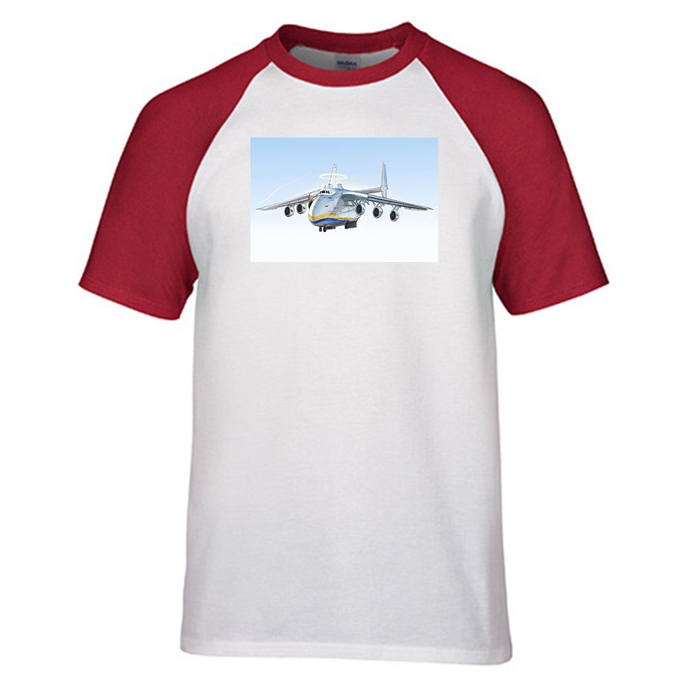 Antonov 225 (52) Designed Raglan T-Shirts