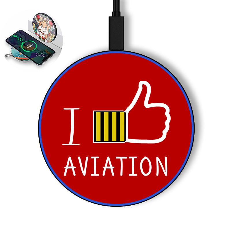 I Like Aviation Designed Wireless Chargers