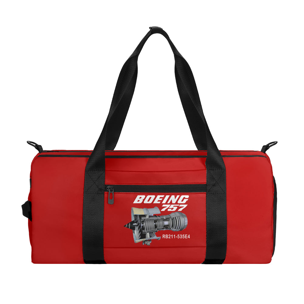 Boeing 757 & Rolls Royce Engine (RB211) Designed Sports Bag