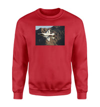 Thumbnail for Amazing Show by Fighting Falcon F16 Designed Sweatshirts