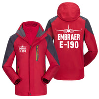 Thumbnail for Embraer E-190 & Plane Designed Thick Skiing Jackets