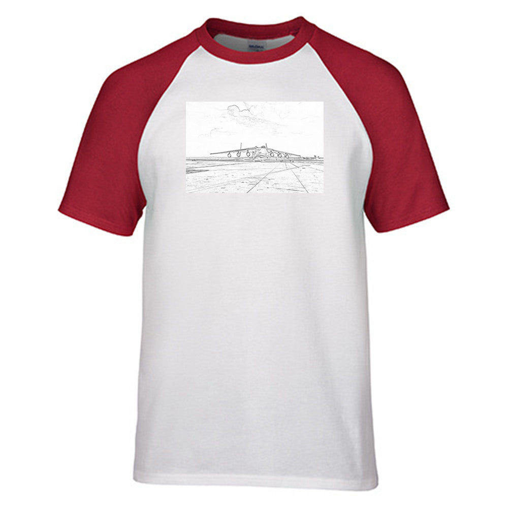 Antonov 225 (54) Designed Raglan T-Shirts